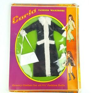 Vintage NOS 70's Carla Groovy Clothes For All 9.5" Fashion Dolls Hong Kong